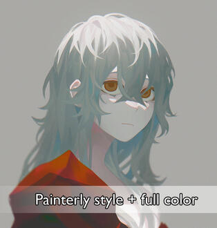 Painterly style